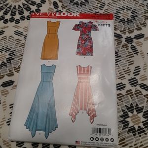 Pattern,  New Look, dress, sz 8- 20